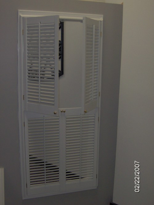 1 1/4" Traditional Double Hung Shutter